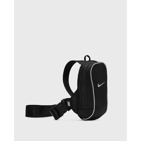 Nike Sportswear Essentials Crossbody Bag Unisex Casual Pack Black NWT FB2850 010 - Picture 3 of 6